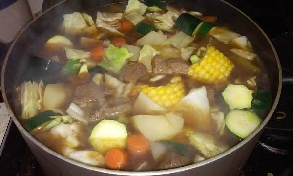 Caldo de Res (Mexican Style Beef Soup) image