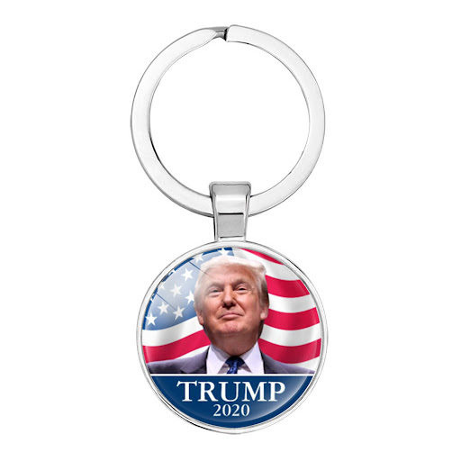 Title 11, Trump Election Time Gem Keychain Pendant