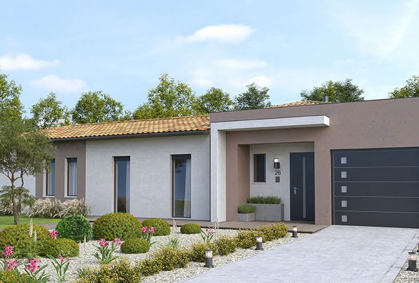  Vente Terrain + Maison - Terrain : 835m² - Maison : 123m² à Bretagne-de-Marsan (40280) 