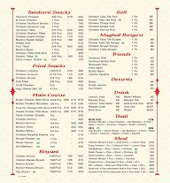 Nazeer Foods menu 1