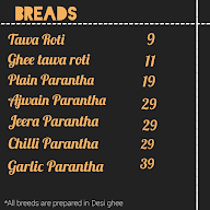 Desi Cuisine menu 2