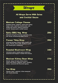 The Golden Age Cafe menu 2