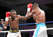 FILE IMAGE: Rofhiwa Maemu, seen here against Immanuel Andeleki of Namibia.