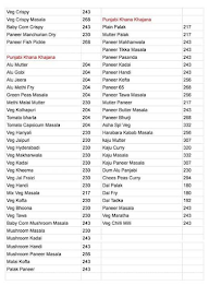 Aasha Hotel menu 7