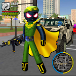 Cover Image of Baixar Super Army Stickman Rope Hero Vice Town Crime 1.0 APK