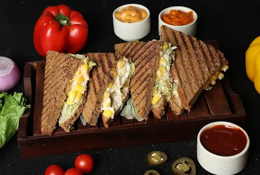 Cheesy Jalepeno Corn Whole Wheat Multigrain Sandwich