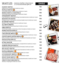 The Waffle Co. menu 1