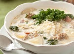 Zuppa Toscana Soup {Olive Garden Copycat Recipe} was pinched from <a href="http://www.cookingclassy.com/2012/12/zuppa-toscana-soup-olive-garden-copycat-recipe/" target="_blank">www.cookingclassy.com.</a>