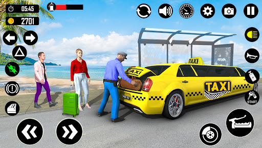 Screenshot Taxi Games 3D: Taxi Simulator