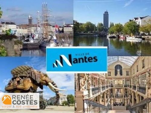 Vente viager 3 pièces 86 m² à Nantes (44000), 238 000 €