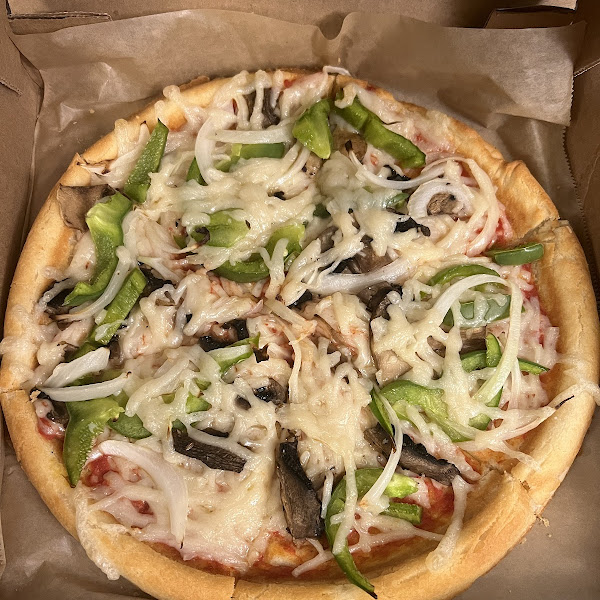 Gf veggie pizza