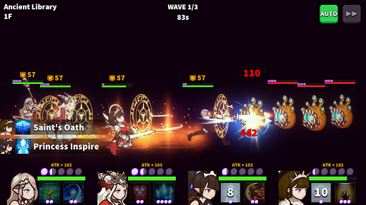Code Triche FANTASYxDUNGEONS - Idle AFK Role Playing Game  APK MOD (Astuce) screenshots 6