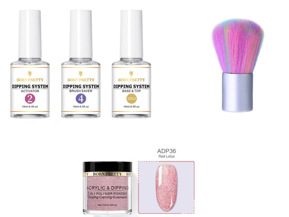 Esmalte de Uñas, Polvo de Infiltración para Uñas, Polvo Adhesivo para Uñas y Arte de Uñas. Crea manicuras impresionantes y duraderas con facilidad.