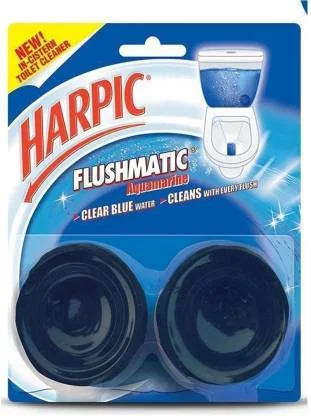 Harpic Flushmatic Aquamarine Rim Block - 100 gm