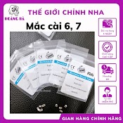 Set 4 Cái Mắc Cài Răng 6 Mắc Cài Răng 7 Mắc Cài Chỉnh Nha