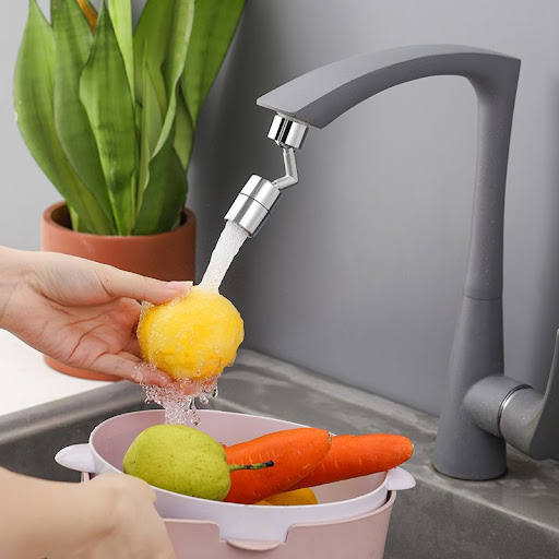 Title 6, Universal Splash-proof Outer Joint Swivel Fauce...