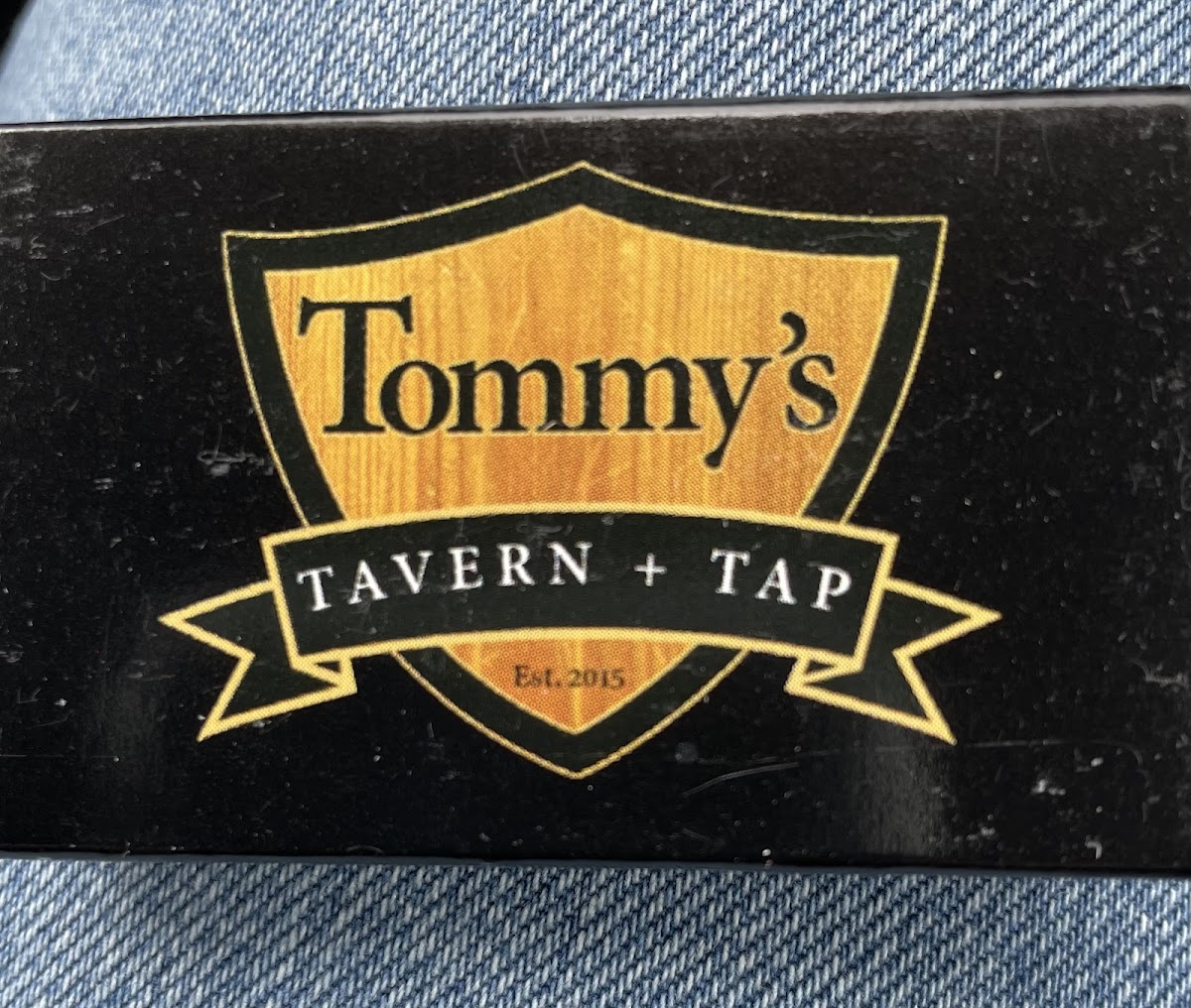 Tommy's Tavern Tap gluten-free menu