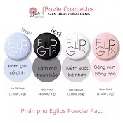 Phấn Phủ Eglips Blur Powder Pact 9G Tone 13 - 21 - 23 (Đen)