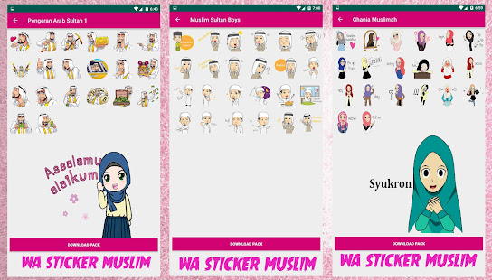 WA Sticker Muslimah Islamic Sticker for WhatsApp(圖5)-速報App