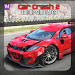 Cover Image of Скачать Car Crash 2 Симулятор Трюков 1.08 APK