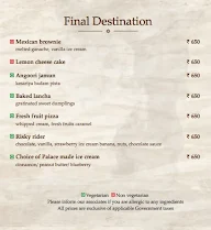 Steam - Rambagh Palace menu 1