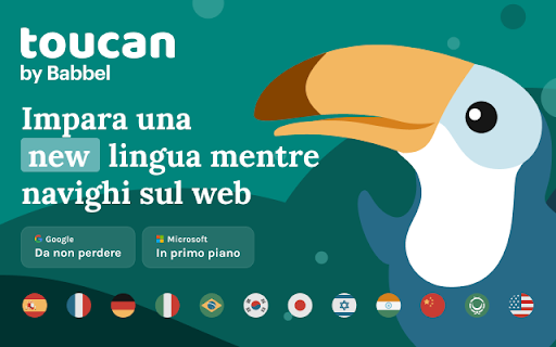 Toucan - Apprendimento delle lingue