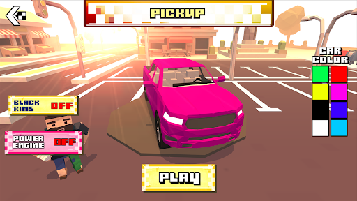 Screenshot Blocky Car Racer - racing game