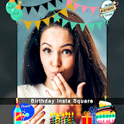 Birthday Square Photo Editor 1.1 Icon