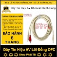 Dây Kết Nối Âm Thanh Loa, Amply, Tivi, Dây Av Ra 3.5, Dây 2 Đầu Av ( Dây Hoa Sen ) - Dây Audio Choseal Nhiều Kích Thước
