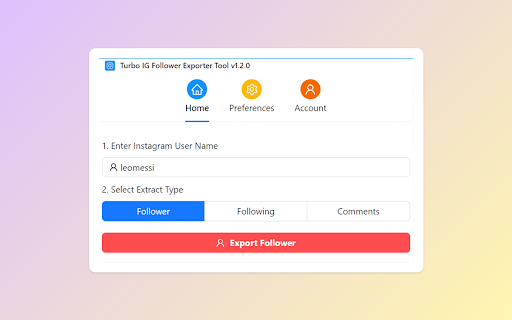 Turbo Follower Exporter Tool