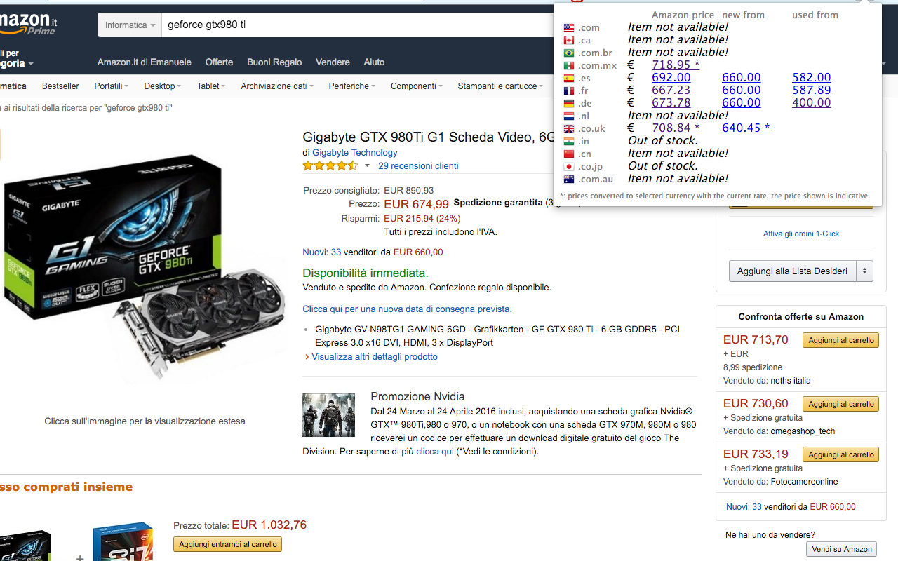 Amazon Price Comparator Preview image 3