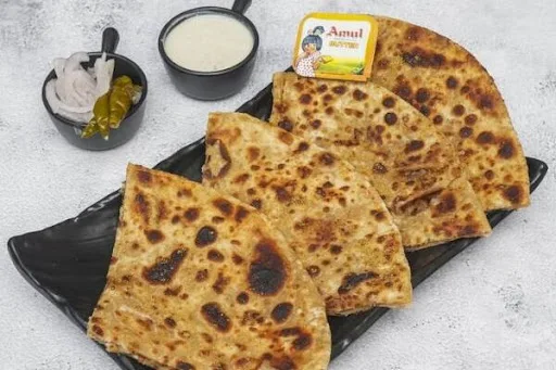 2 Malai Paneer Achari Paratha