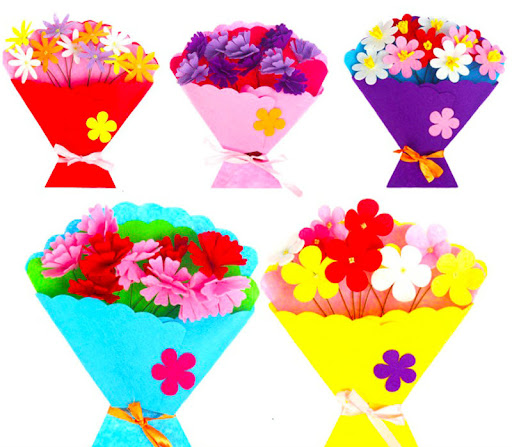 Title 2, Handmade non-woven crown hair accessories, soft...