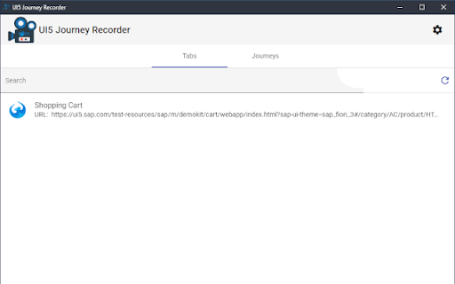 UI5 Journey Recorder