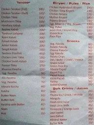 Kishore Punjab menu 5