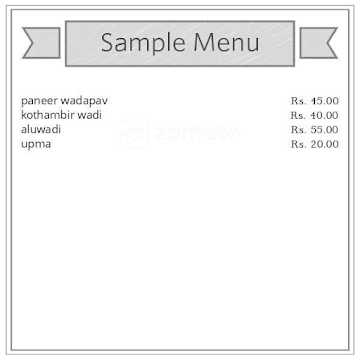 The Wadapav Cafe menu 