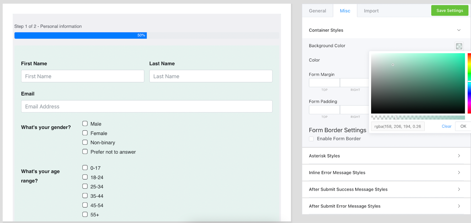 wordpress, survey forms, market research