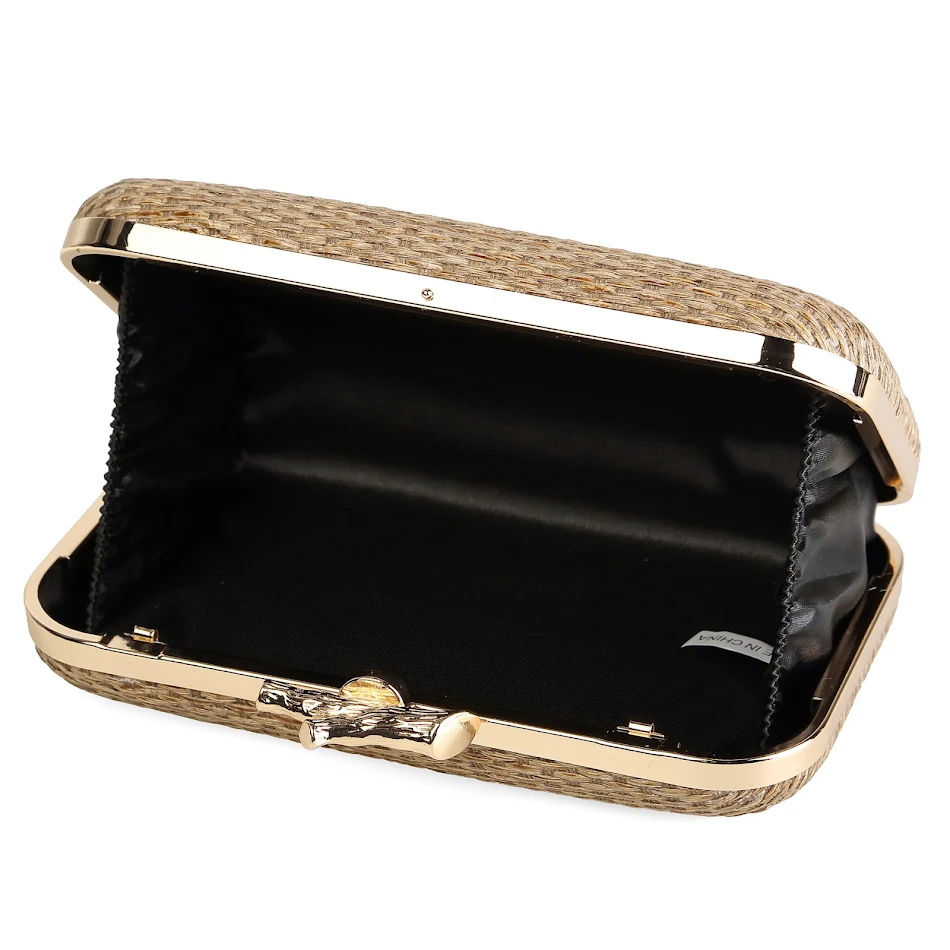 Sac à main en paille rétro Simple Élégance. Idéal pour la plage et l'été, ce sac box est un accessoire élégant et polyvalent pour toutes les occasions.