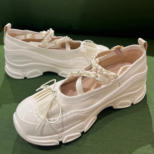 Title 3, Womens Sports Muffin Hollow Leather Shoes for ...
