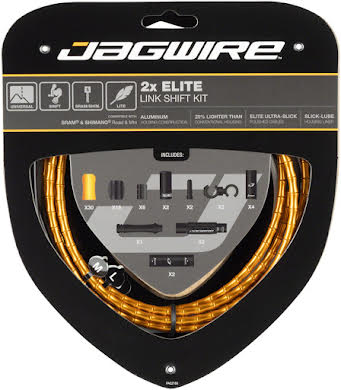 Jagwire 2x Elite Link Shift Cable Kit SRAM/Shimano with Polished Ultra-Slick Cables alternate image 7