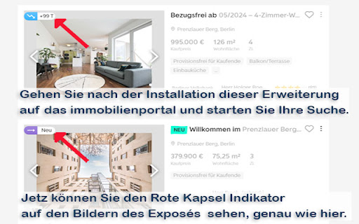 Rote Kapsel - Super Charge your Immobilien Search in the German Market