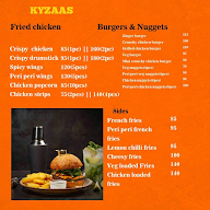 Kyzaas menu 2