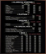 R's Oriental menu 5