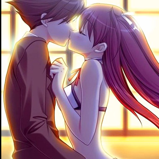 Download Gambar Wallpaper Android Anime Kiss terbaru 2020