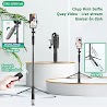 Gậy Chụp Ảnh Cyke Adyss A66 Có Tay Cầm Quay Video Xoay 360º Ổn Định Gimbal Chống Rung, Nâng Cấp Chân Tripod, Điều Khiển