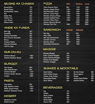 Sufees Restaurant menu 4