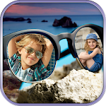 Goggles Dual Photo Frame Apk