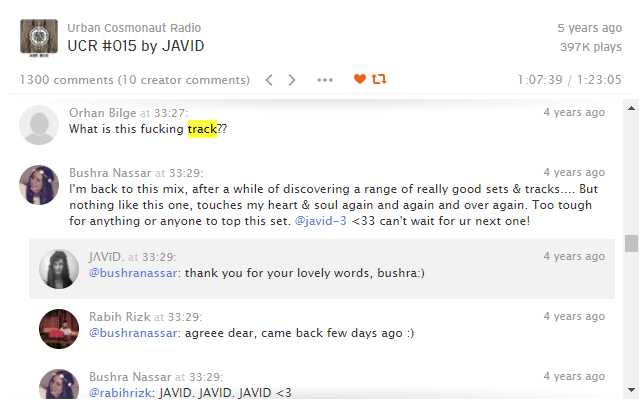 Comments Timeline for SoundCloud® Preview image 0