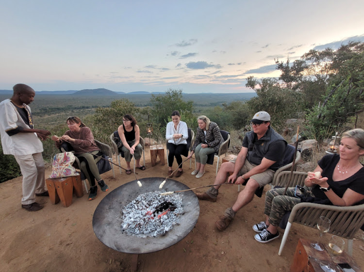 Roasting stokbrood around a fire is nostalgic and fun.