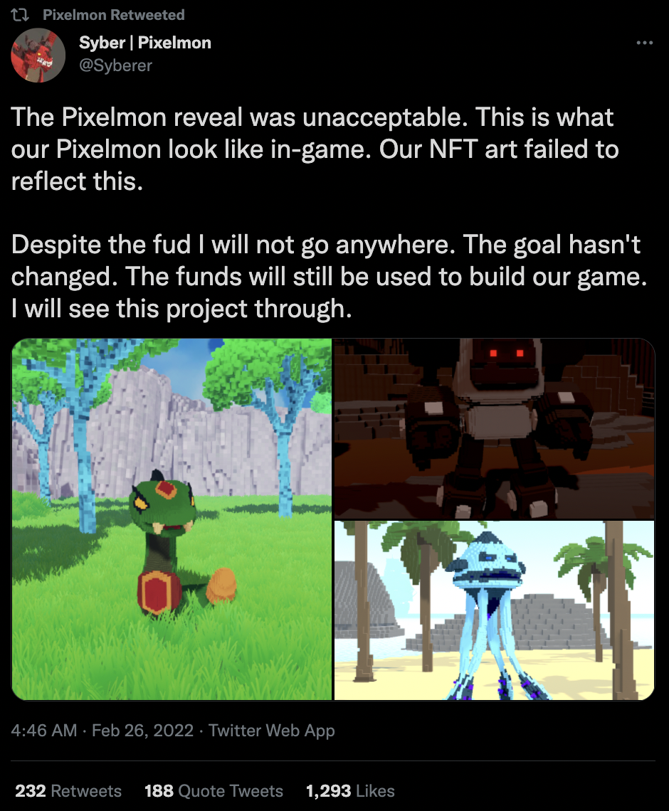 Pixelmon's Big Reveal Turned Into a Big Fail